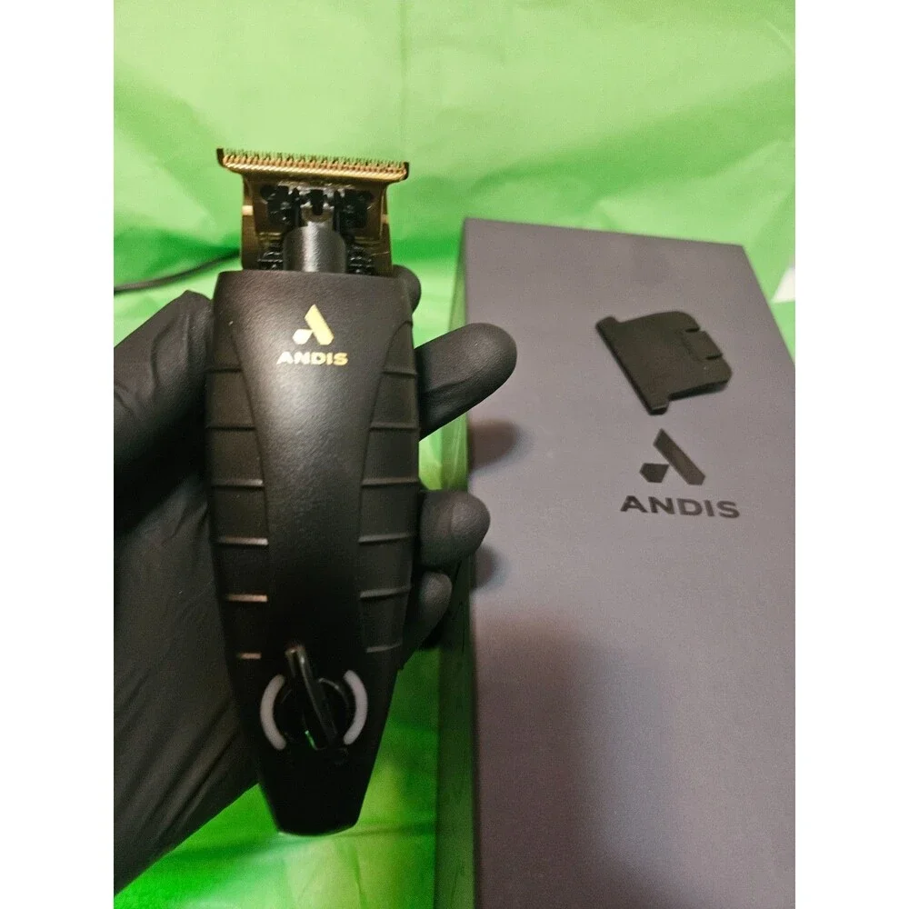 Andis GTX-EXO Cordless Trimmer Gold T-Blade. Gently Used,  excellent condition!